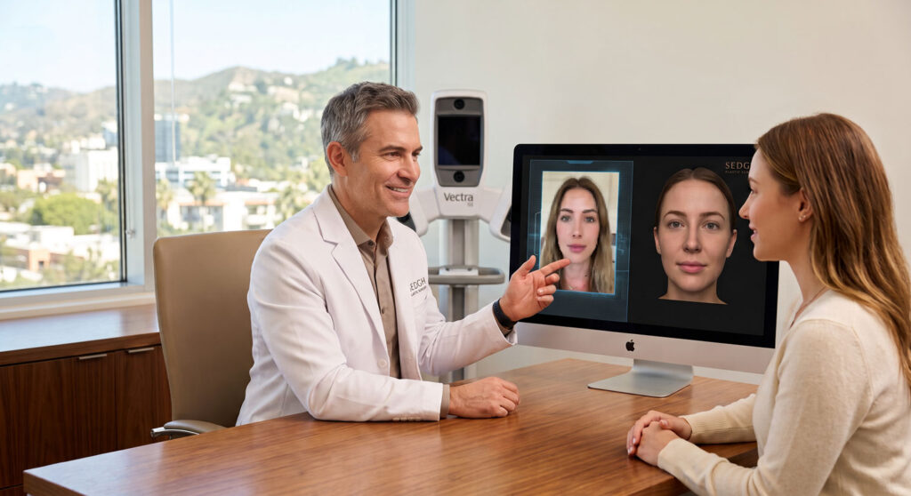 Vectra 3D Imaging Plastic Surgery Consultation